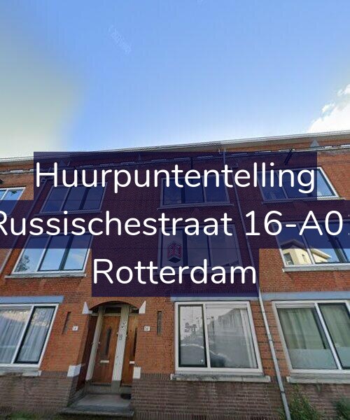 Foto gevel Huurpuntentelling voor Russischestraat 16-A01, Rotterdam