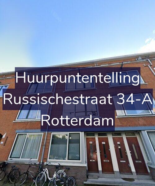 Foto gevel Huurpuntentelling voor Russischestraat 34-A, Rotterdam