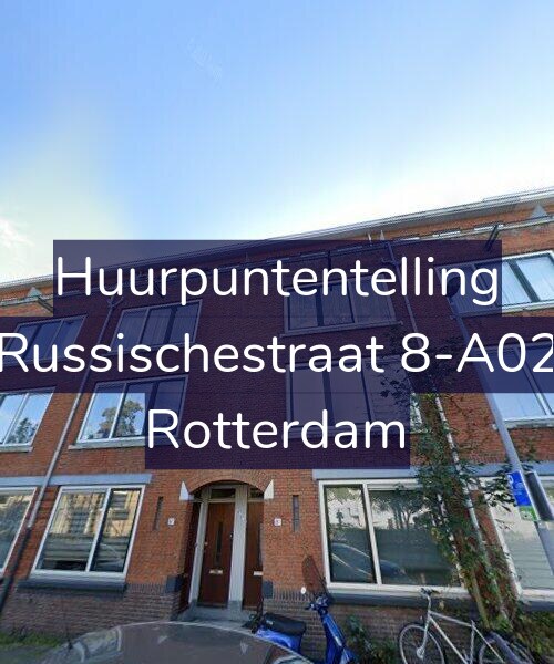 Foto gevel Huurpuntentelling voor Russischestraat 8-A02, Rotterdam