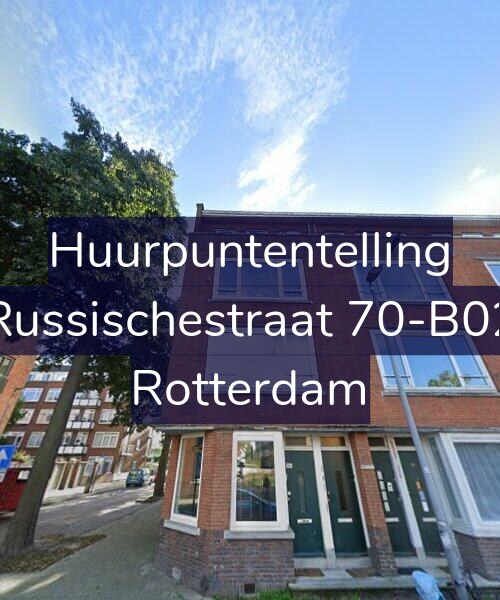 Foto gevel Huurpuntentelling voor Russischestraat 70-B02, Rotterdam