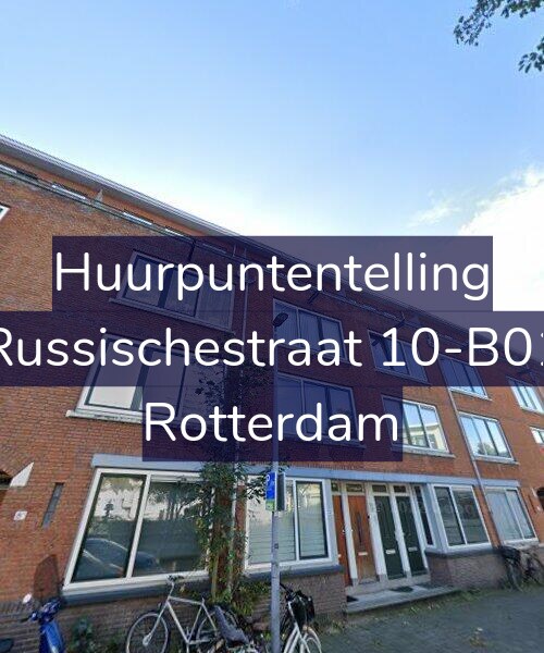 Foto gevel Huurpuntentelling voor Russischestraat 10-B01, Rotterdam