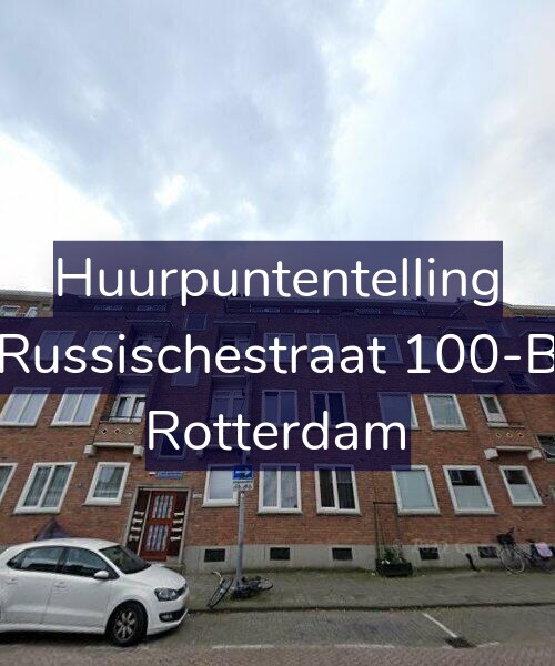Foto gevel Huurpuntentelling voor Russischestraat 100-B, Rotterdam