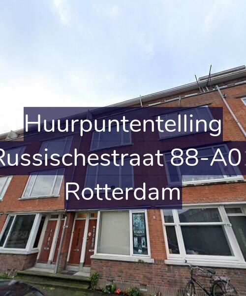 Foto gevel Huurpuntentelling voor Russischestraat 88-A01, Rotterdam