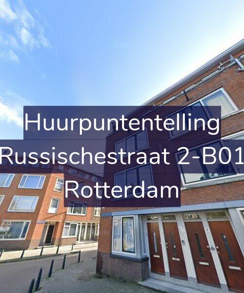 Foto gevel Huurpuntentelling voor Russischestraat 2-B01, Rotterdam