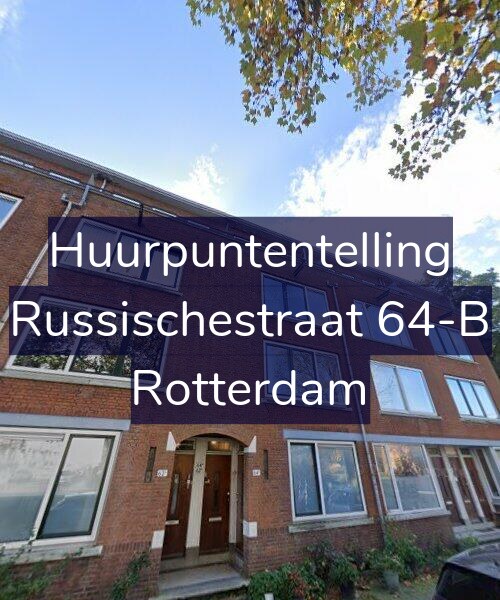 Foto gevel Huurpuntentelling voor Russischestraat 64-B, Rotterdam