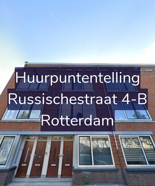 Foto gevel Huurpuntentelling voor Russischestraat 4-B, Rotterdam