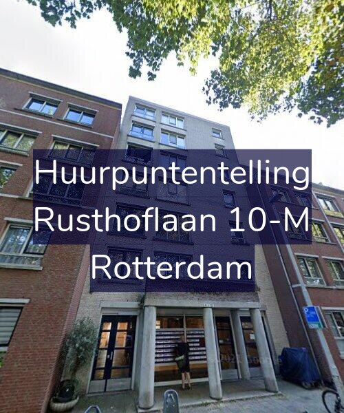 Foto gevel Huurpuntentelling voor Rusthoflaan 10-M, Rotterdam
