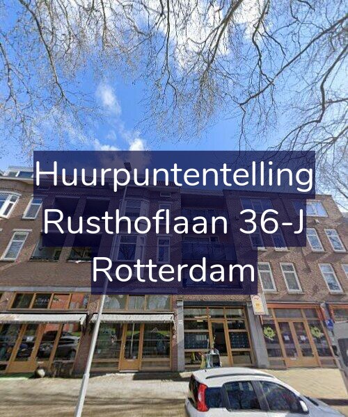 Foto gevel Huurpuntentelling voor Rusthoflaan 36-J, Rotterdam