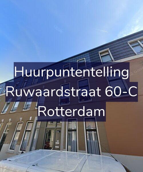 Foto gevel Huurpuntentelling voor Ruwaardstraat 60-C, Rotterdam