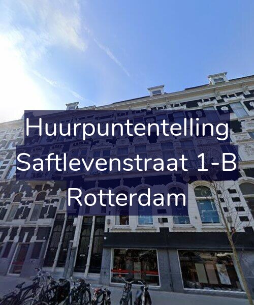 Foto gevel Huurpuntentelling voor Saftlevenstraat 1-B, Rotterdam