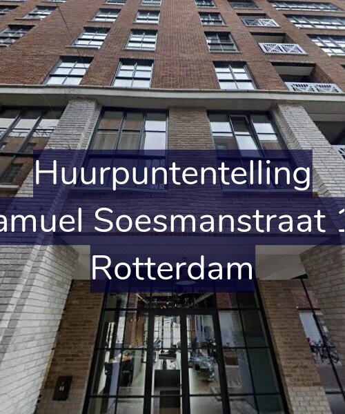 Foto gevel Huurpuntentelling voor Samuel Soesmanstraat 10, Rotterdam