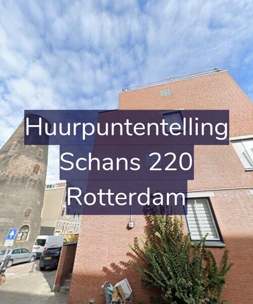 Foto gevel Huurpuntentelling voor Schans 220, Rotterdam