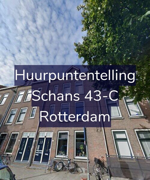 Foto gevel Huurpuntentelling voor Schans 43-C, Rotterdam