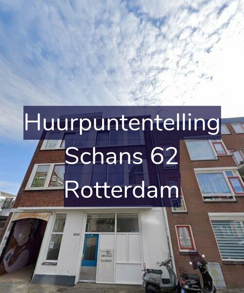 Foto gevel Huurpuntentelling voor Schans 62, Rotterdam