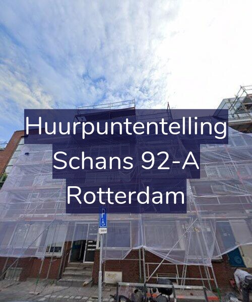 Foto gevel Huurpuntentelling voor Schans 92-A, Rotterdam