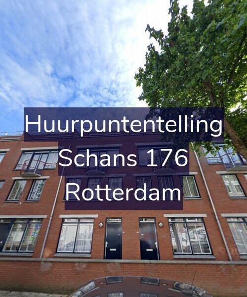 Foto gevel Huurpuntentelling voor Schans 176, Rotterdam