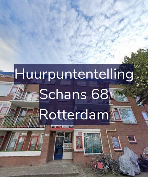 Foto gevel Huurpuntentelling voor Schans 68, Rotterdam
