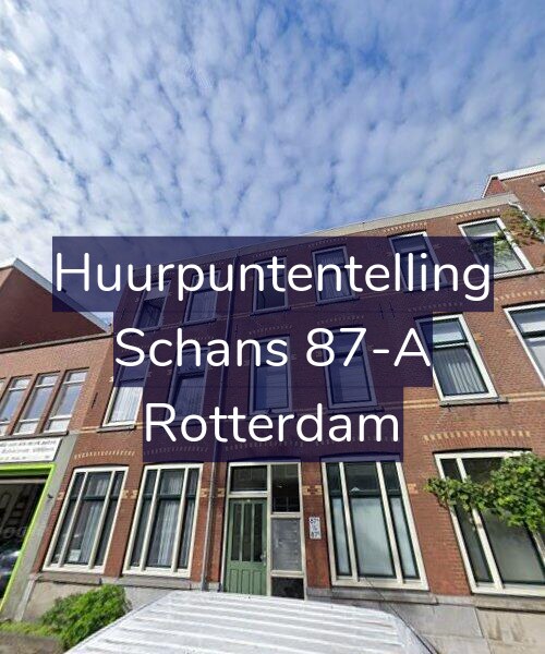 Foto gevel Huurpuntentelling voor Schans 87-A, Rotterdam