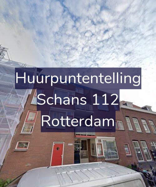 Foto gevel Huurpuntentelling voor Schans 112, Rotterdam