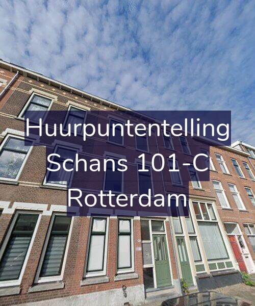 Foto gevel Huurpuntentelling voor Schans 101-C, Rotterdam