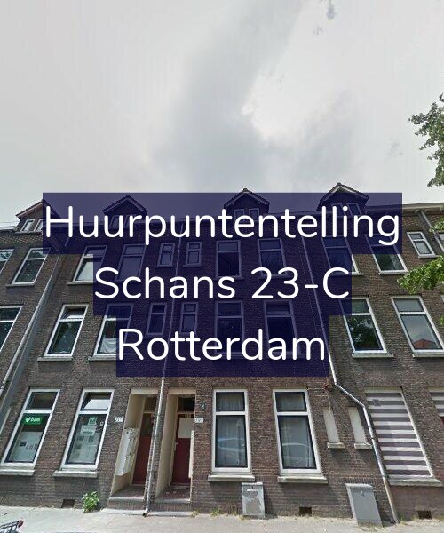 Foto gevel Huurpuntentelling voor Schans 23-C, Rotterdam