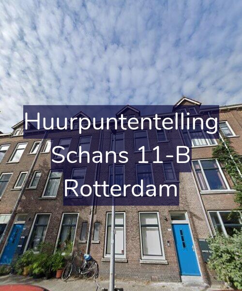 Foto gevel Huurpuntentelling voor Schans 11-B, Rotterdam