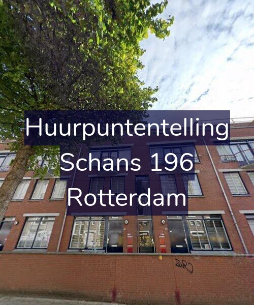 Foto gevel Huurpuntentelling voor Schans 196, Rotterdam