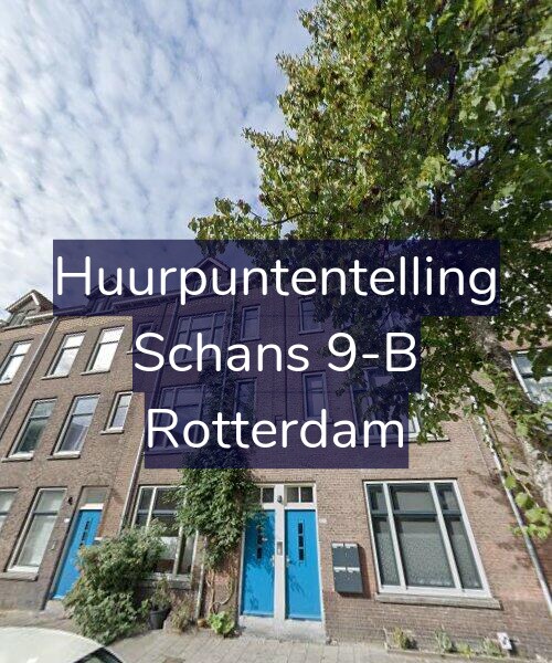 Foto gevel Huurpuntentelling voor Schans 9-B, Rotterdam