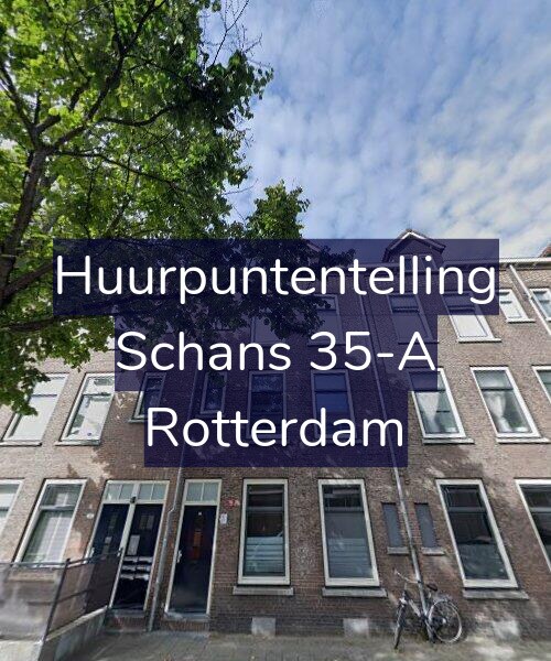 Foto gevel Huurpuntentelling voor Schans 35-A, Rotterdam
