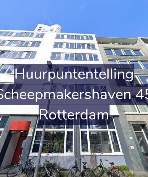 Foto gevel Huurpuntentelling voor Scheepmakershaven 45, Rotterdam