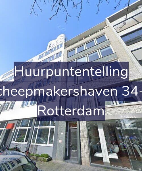 Foto gevel Huurpuntentelling voor Scheepmakershaven 34-D, Rotterdam
