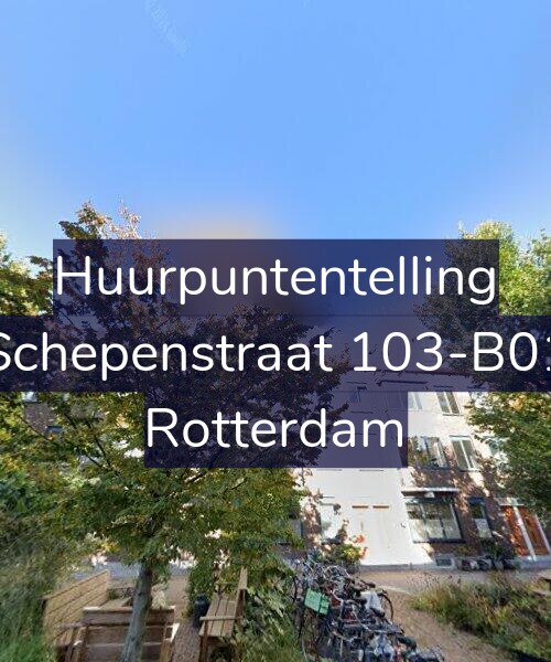 Foto gevel Huurpuntentelling voor Schepenstraat 103-B01, Rotterdam