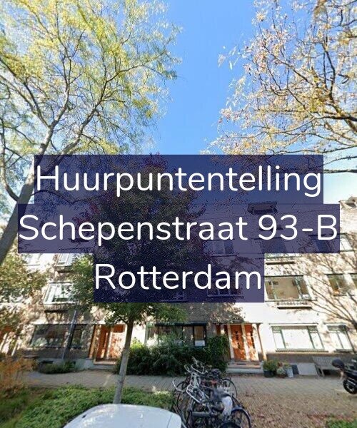 Foto gevel Huurpuntentelling voor Schepenstraat 93-B, Rotterdam