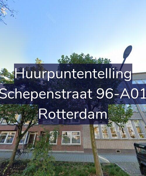Foto gevel Huurpuntentelling voor Schepenstraat 96-A01, Rotterdam