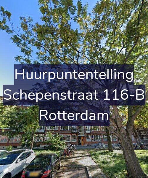 Foto gevel Huurpuntentelling voor Schepenstraat 116-B, Rotterdam