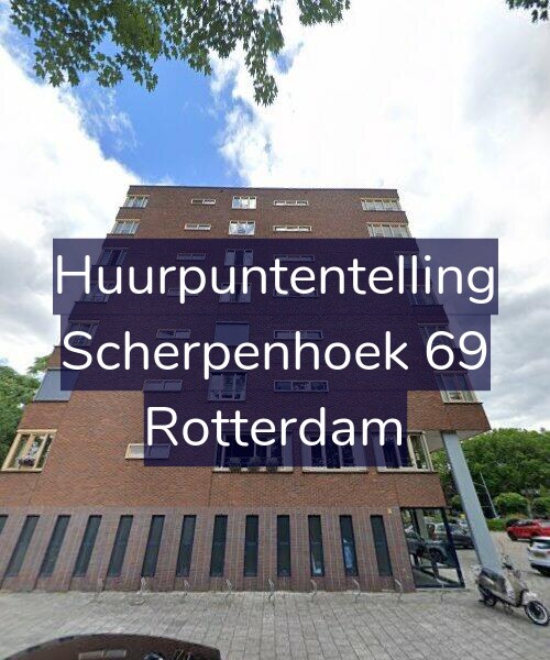 Foto gevel Huurpuntentelling voor Scherpenhoek 69, Rotterdam