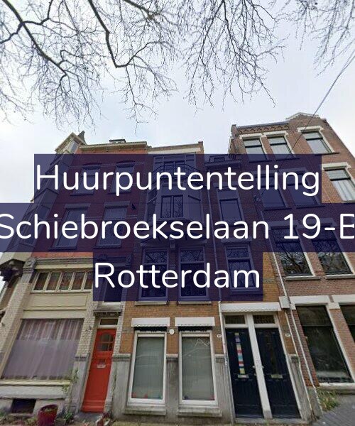 Foto gevel Huurpuntentelling voor Schiebroekselaan 19-B, Rotterdam