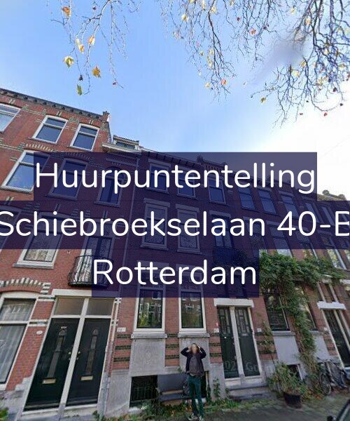 Foto gevel Huurpuntentelling voor Schiebroekselaan 40-B, Rotterdam