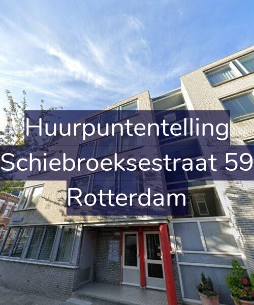 Foto gevel Huurpuntentelling voor Schiebroeksestraat 59, Rotterdam