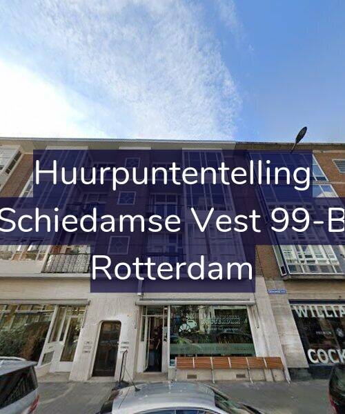 Foto gevel Huurpuntentelling voor Schiedamse Vest 99-B, Rotterdam
