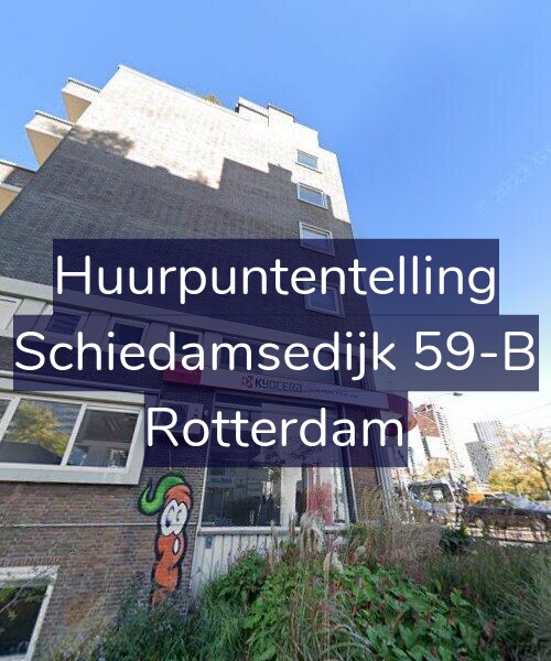 Foto gevel Huurpuntentelling voor Schiedamsedijk 59-B, Rotterdam