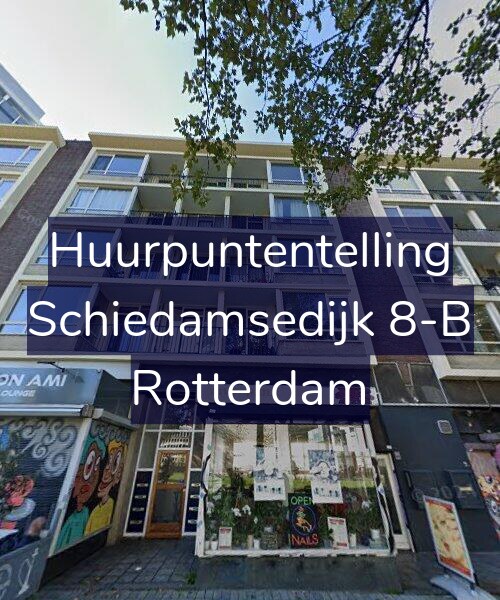 Foto gevel Huurpuntentelling voor Schiedamsedijk 8-B, Rotterdam