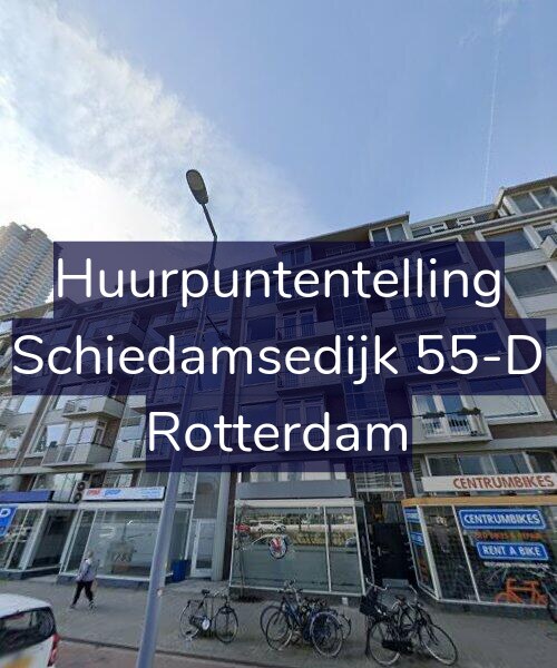 Foto gevel Huurpuntentelling voor Schiedamsedijk 55-D, Rotterdam