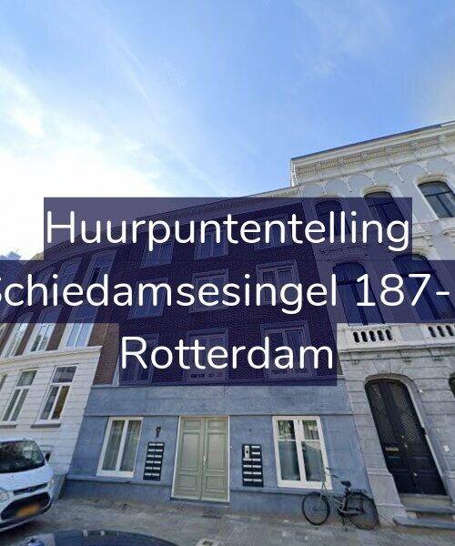 Foto gevel Huurpuntentelling voor Schiedamsesingel 187-S, Rotterdam