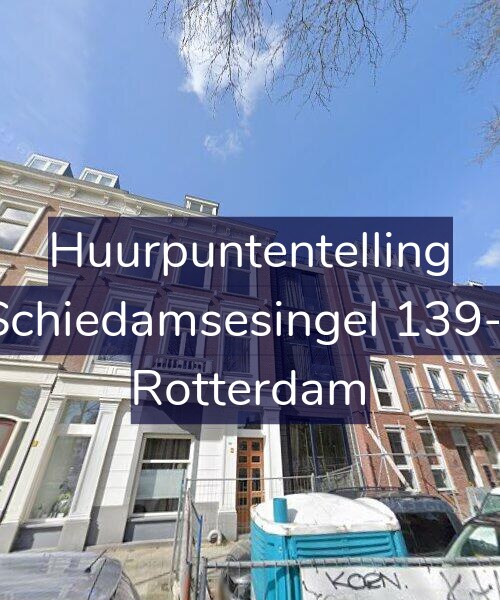 Foto gevel Huurpuntentelling voor Schiedamsesingel 139-J, Rotterdam