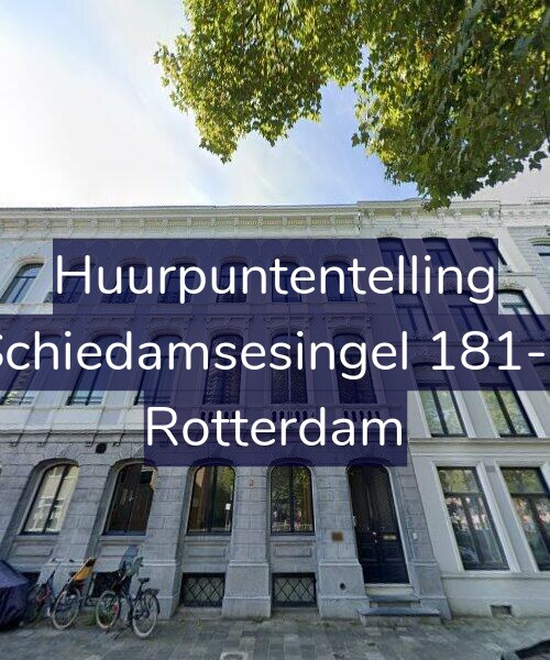 Foto gevel Huurpuntentelling voor Schiedamsesingel 181-E, Rotterdam