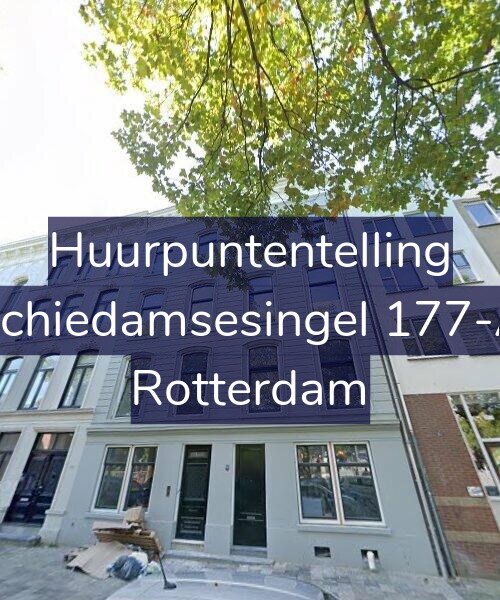 Foto gevel Huurpuntentelling voor Schiedamsesingel 177-A, Rotterdam