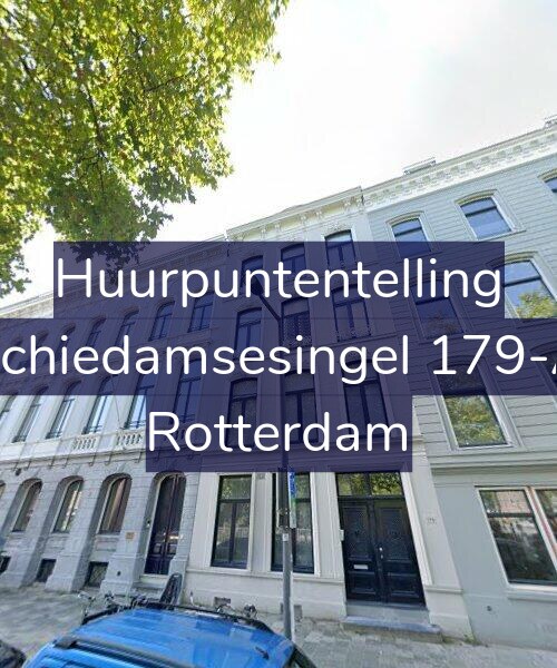 Foto gevel Huurpuntentelling voor Schiedamsesingel 179-A, Rotterdam