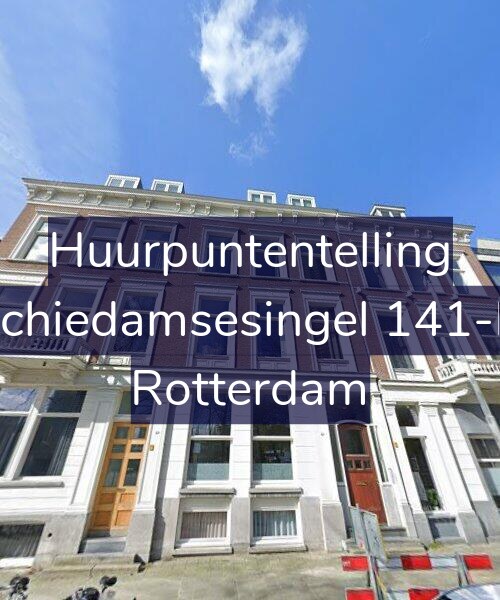 Foto gevel Huurpuntentelling voor Schiedamsesingel 141-D, Rotterdam