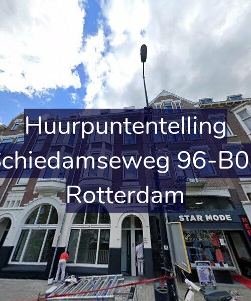 Foto gevel Huurpuntentelling voor Schiedamseweg 96-B01, Rotterdam